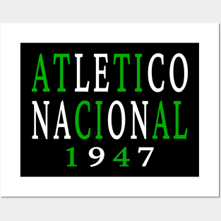 Atletico Nacional 1947 Classic Posters and Art